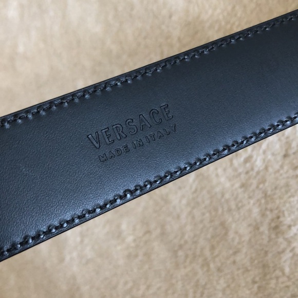 Versace black leather belt - Picture 5 of 6
